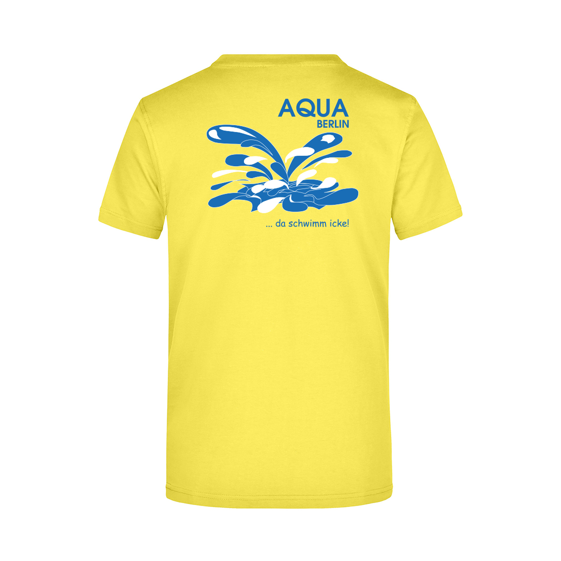 AQUA T-Shirt für Erwachsene  GELB